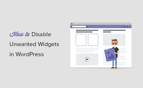 Eliminar widgets no deseados en WordPress 