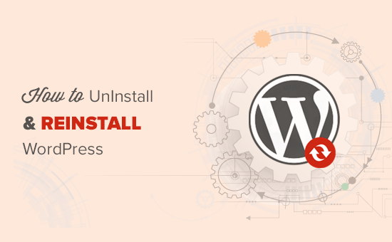 Cómo desinstalar y reinstalar WordPress 