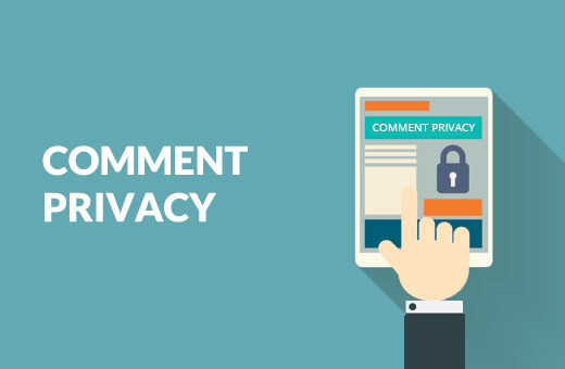 Privacidad de comentarios en WordPress 