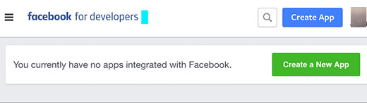 Creando una nueva aplicación de Facebook 